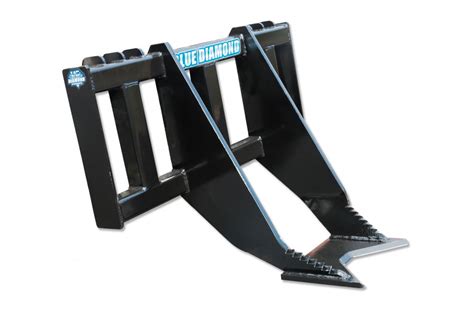 grubbing hoe attachment for skid steer|brush grubber attachment.